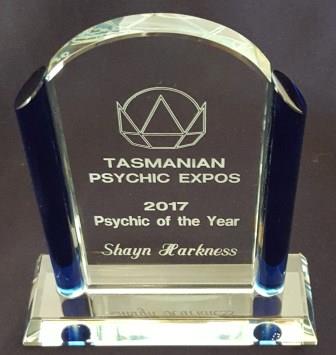 Psychic of the year - Tasmania 2017